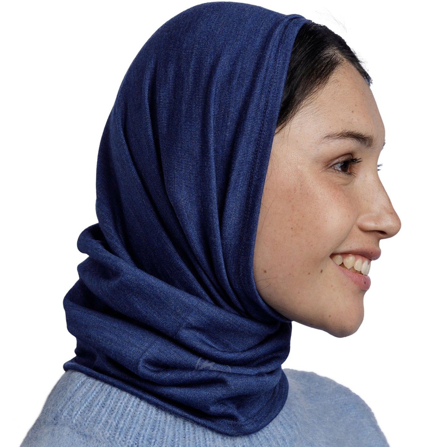 Buff Unisex Midweight Merino Wool Protective Tubular - Cobalt
