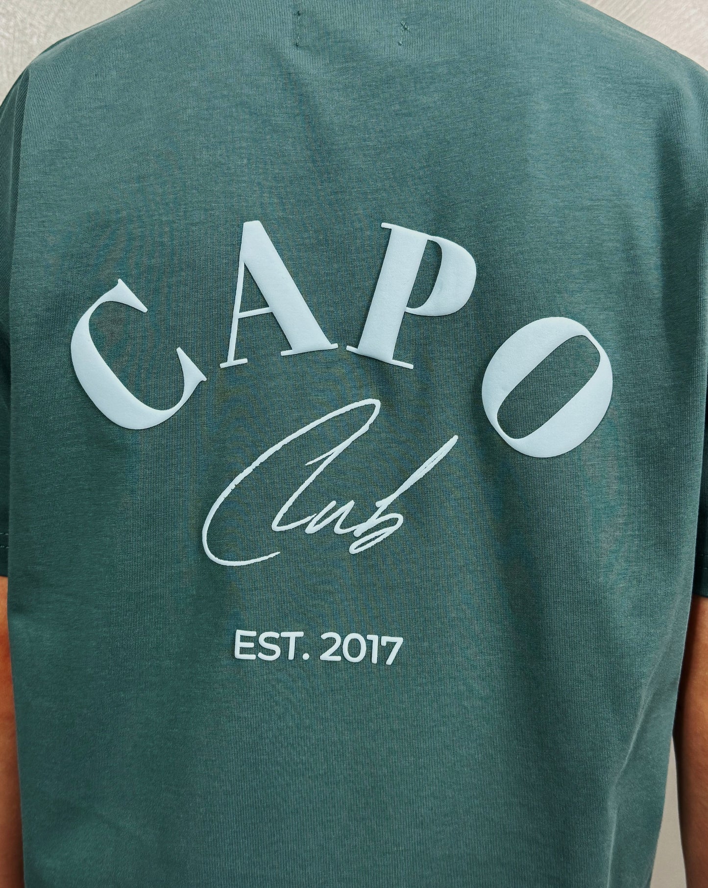 Capo Kids Beach Club T-Shirt - Dusky Blue