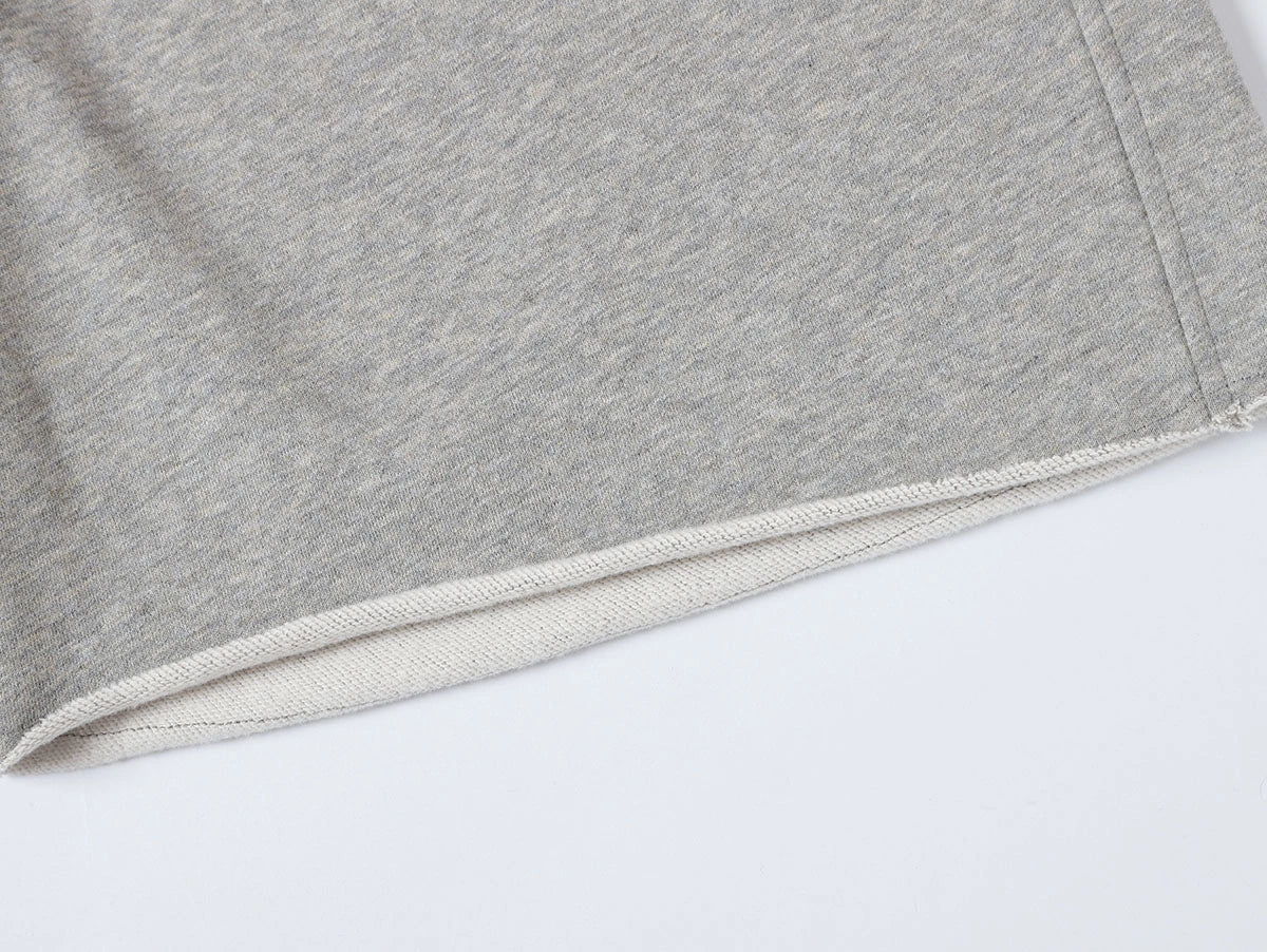 360 GSM CLOUD FEELING 'FLOWER GRAY' SHORTS