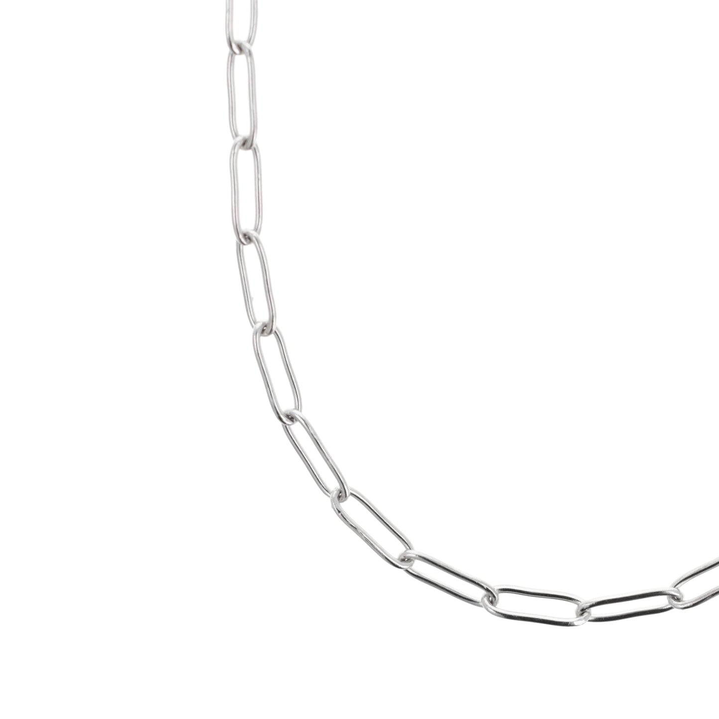 Slim Oval Link Chain Necklace