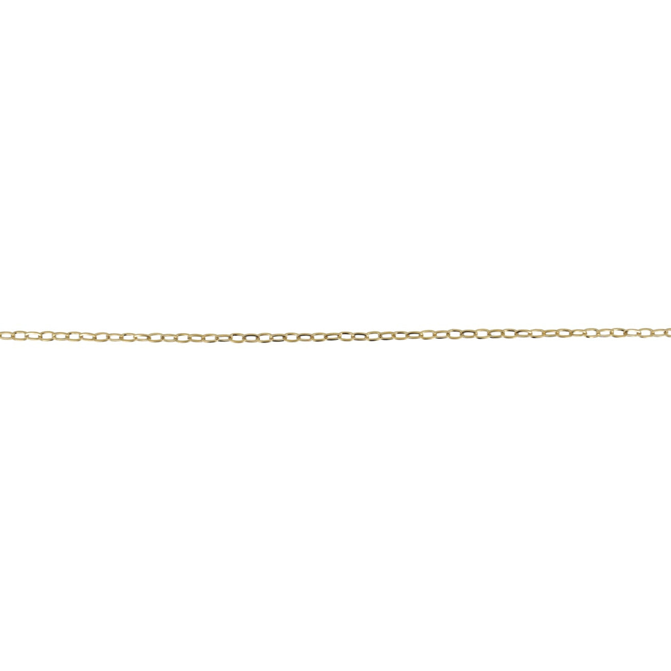 Small Oval Link Chain (Gold Plated) 18 INCH/45CM