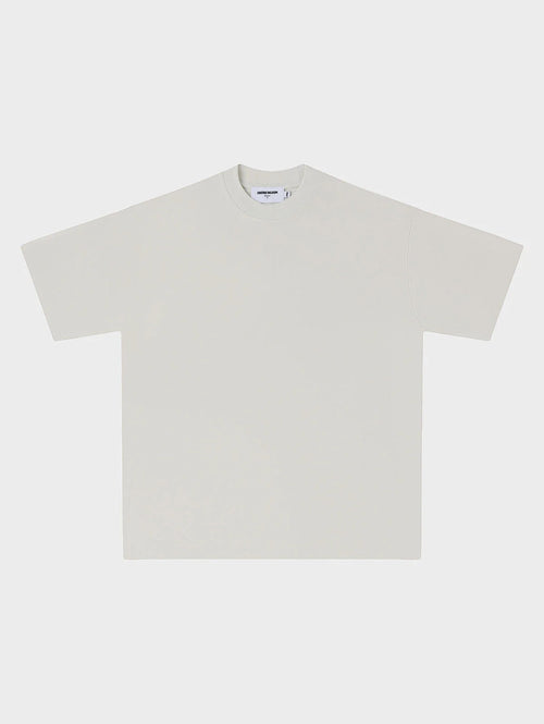 280 GSM LOOSE FIT 'SILVER WHITE' T-SHIRT