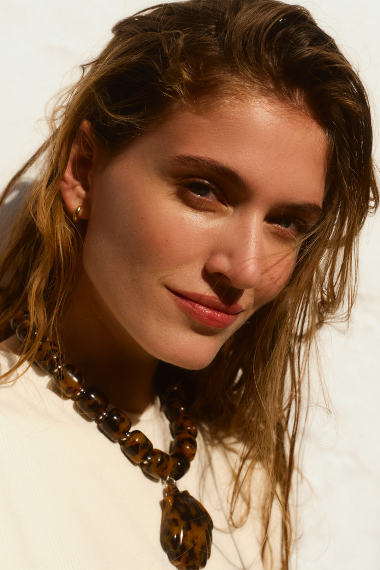 Brown Asty Necklace