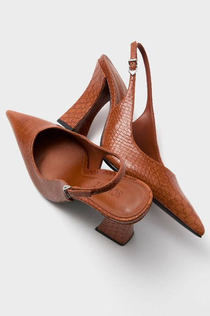 Butterscotch Michelle Slingback Heels