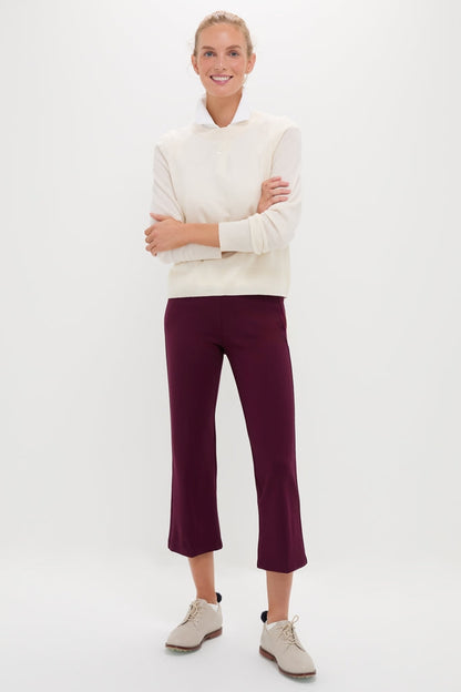 Buttercream Washable Cashmere Malcolm Crewneck