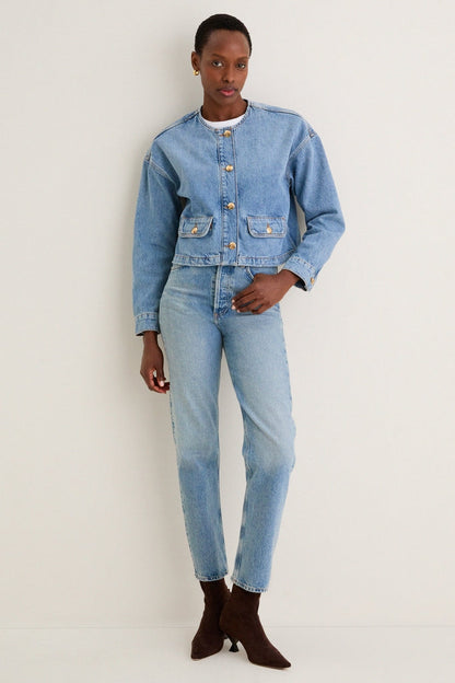 Caspian Blue Blanche Jacket