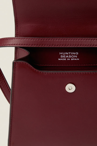 Burgundy Napa Small Top Handle