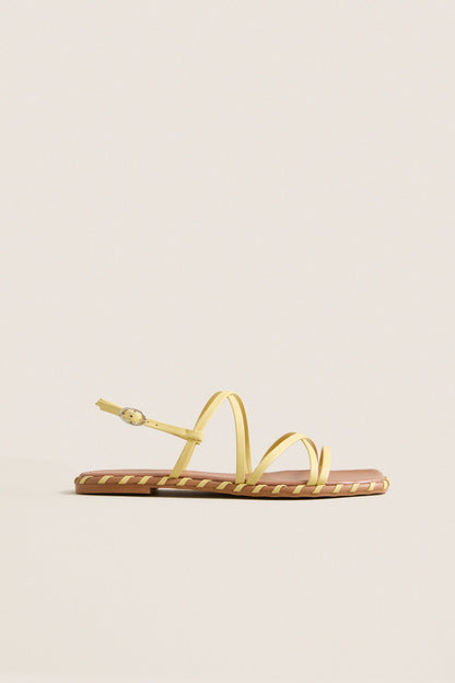 Butter Yellow Marley Sandals