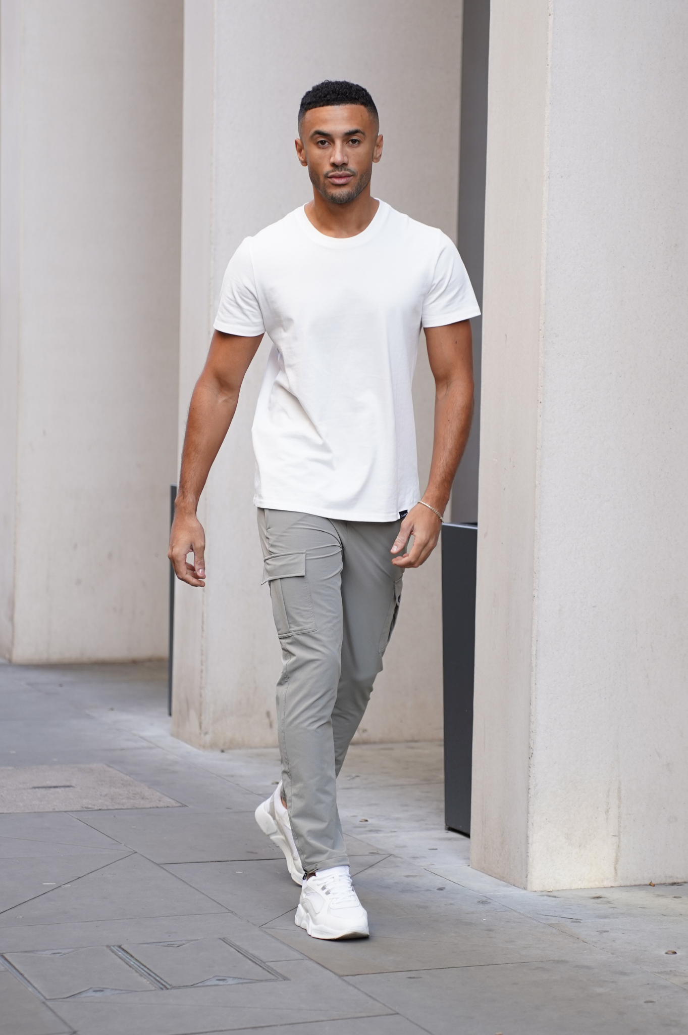 Capo UTILITY Cargo Pant Toggle V2 - Light Grey