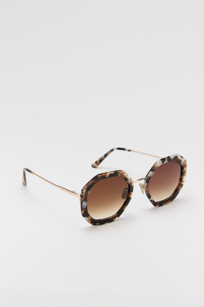 Brown Tortoise Angie Sunglasses