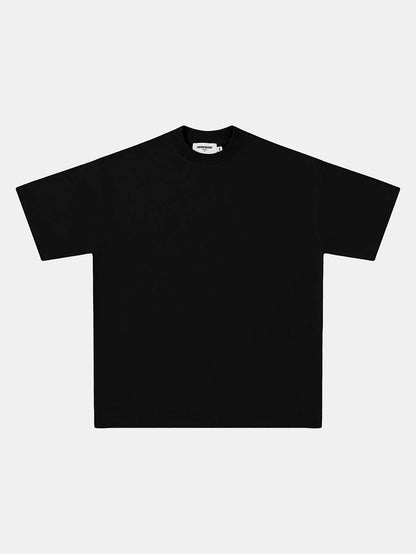 250 GSM LOOSE FIT 'BLACK' T-SHIRT