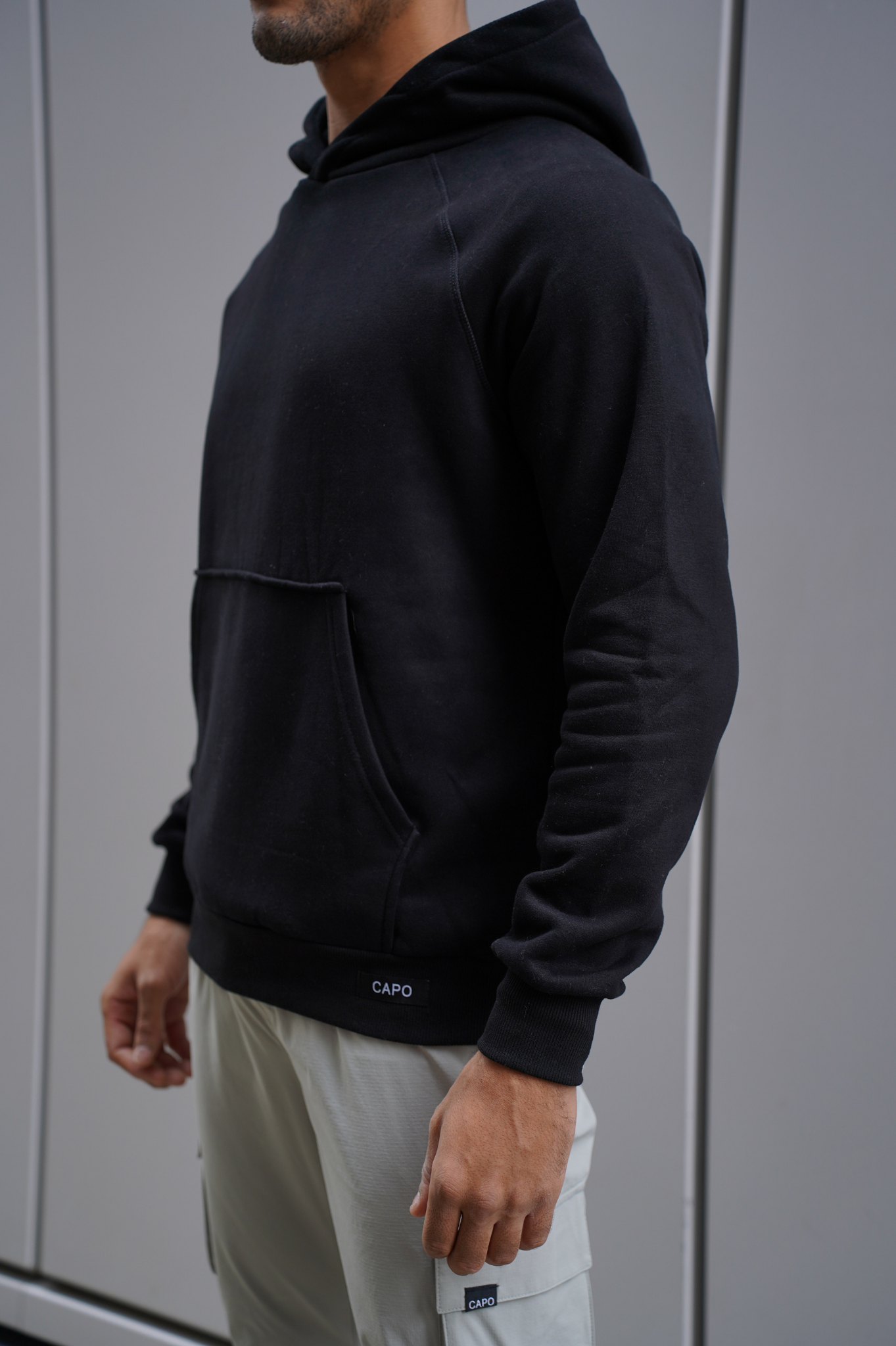 Capo RAGLAN Hoodie - Black