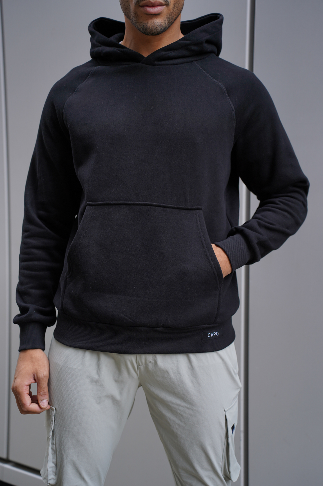 Capo RAGLAN Hoodie - Black