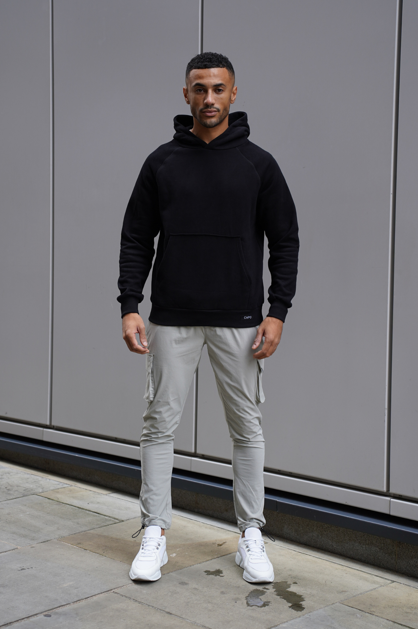 Capo ACTIVE Cargo Pant Toggle - Light Grey