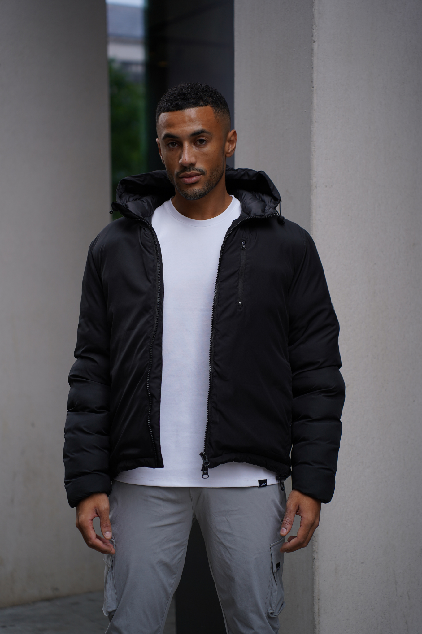 Capo BRIDGE Coat Jacket - Black