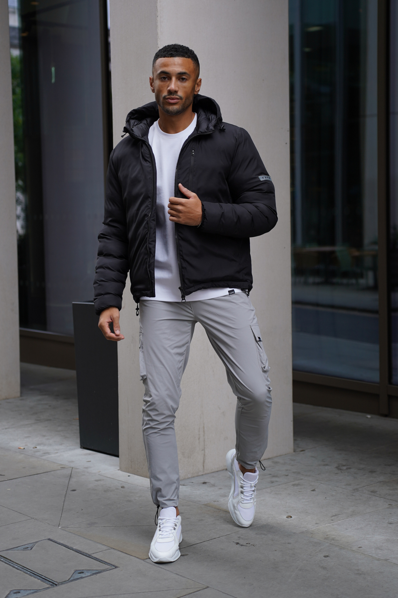 Capo BRIDGE Coat Jacket - Black