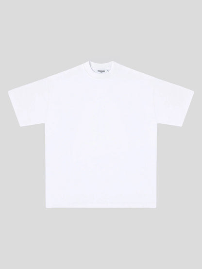 320 GSM LOOSE FIT 'WHITE T-SHIRT