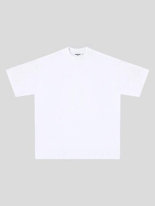 320 GSM LOOSE FIT 'WHITE T-SHIRT