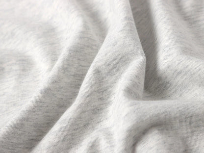 220 GSM LOOSE FIT 'LIGHT FLOWER GRAY' T-SHIRT
