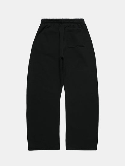 480 GSM FLEECE SABRE 'BLACK' SWEATPANTS