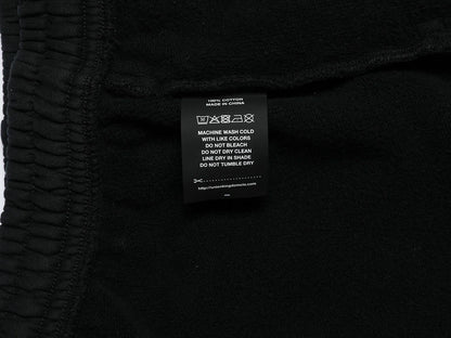 480 GSM FLEECE SABRE 'BLACK' SWEATPANTS