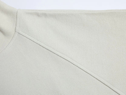 480 GSM RAGLAN BOXY CROPPED FIT 'OFF WHITE' HOODIE