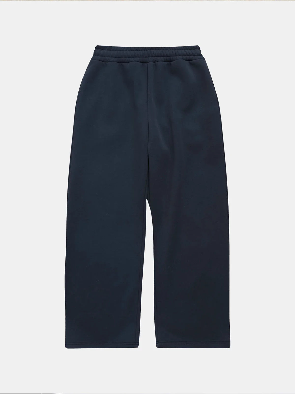 500 GSM LOOSE FIT WIDE LEG 'NAVY BLUE' SWEATPANTS