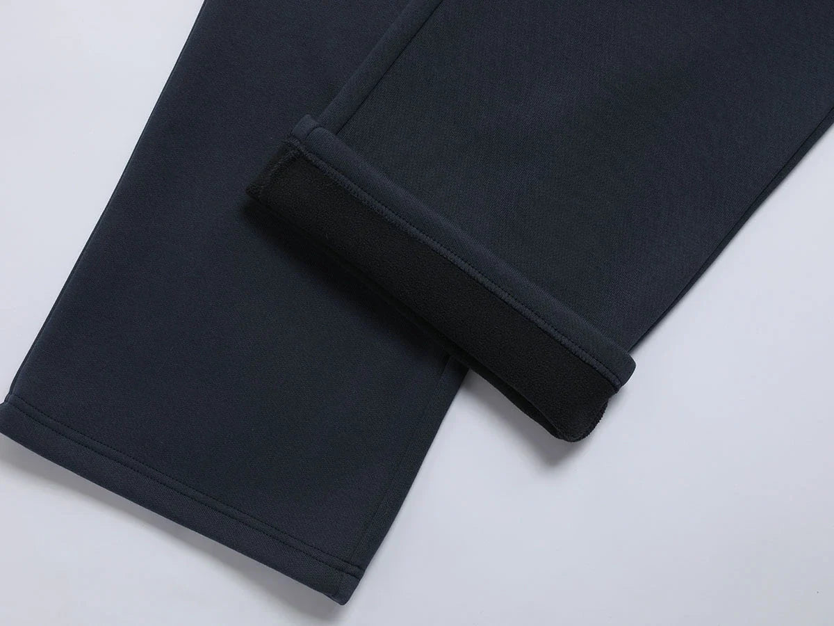 500 GSM LOOSE FIT WIDE LEG 'NAVY BLUE' SWEATPANTS