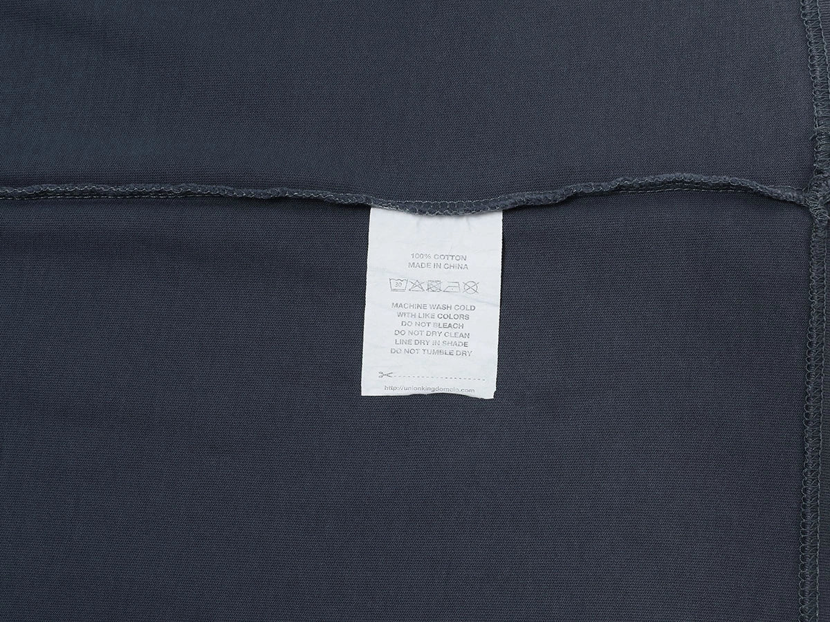 250 GSM LOOSE FIT ' WASHED DARK GRAY' T-SHIRT