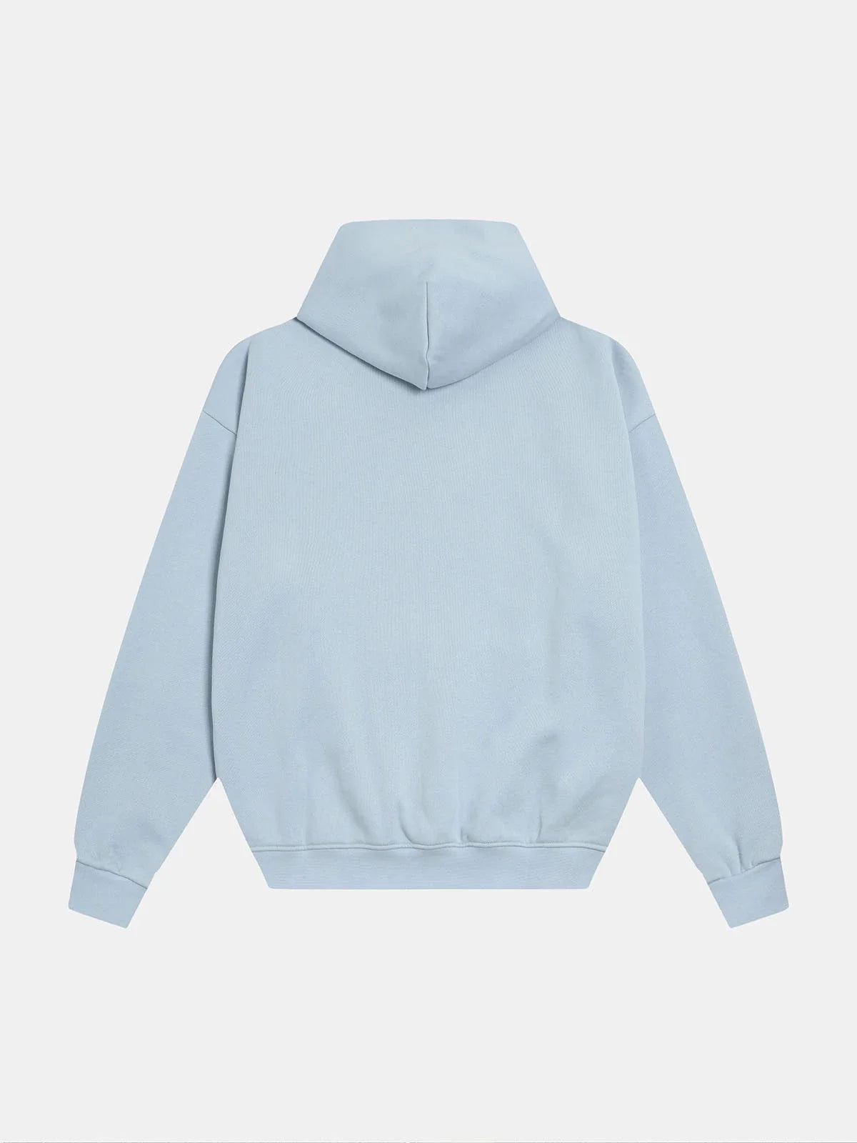 520 GSM BOXY CROPPED FIT 'LIGHT BLUE' HOODIE