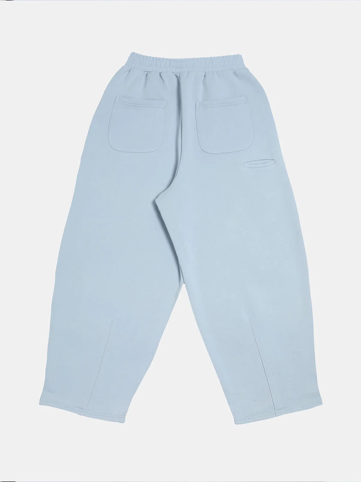 520 GSM COZY BAGGY 'LIGHT BULE' STRAIGHT PANTS