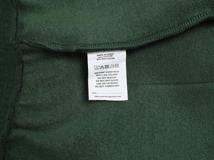 520 GSM COZY BAGGY 'DARK GREEN' STRAIGHT PANTS