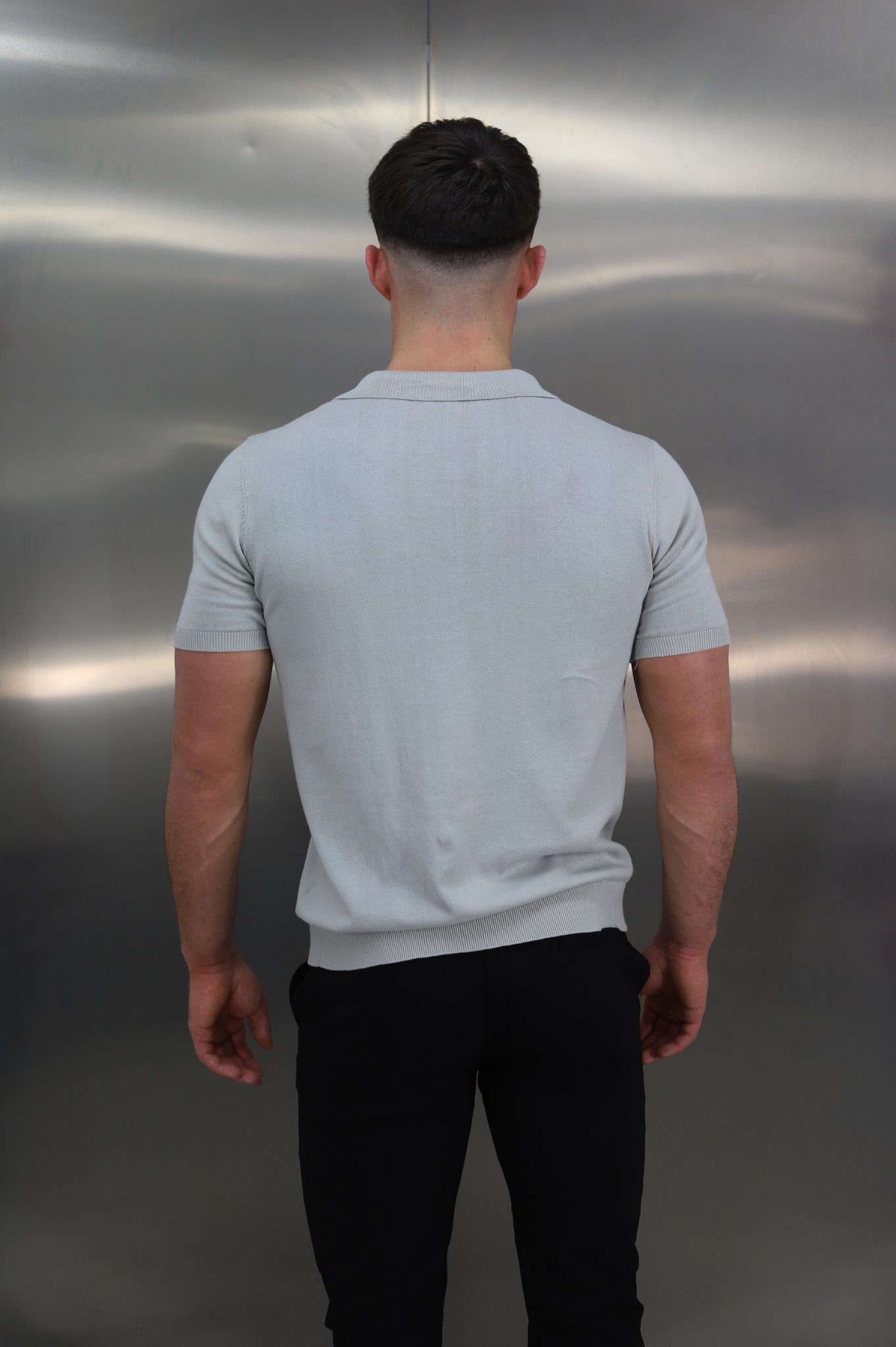 Capo Egyptian Cotton Cuban Collar Polo Shirt - Stone