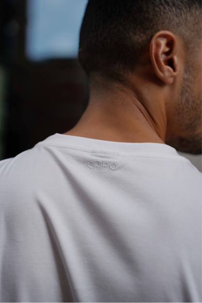Capo MERCERISED T-Shirt - White
