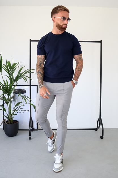 Capo Egyptian Cotton T-Shirt - Navy