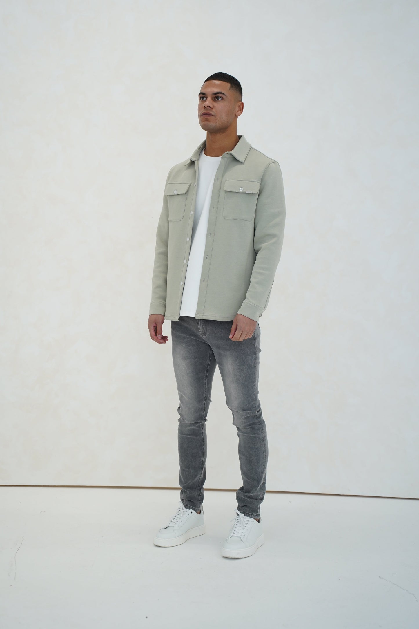 Capo Slim Fit Denim Jeans - Grey Wash