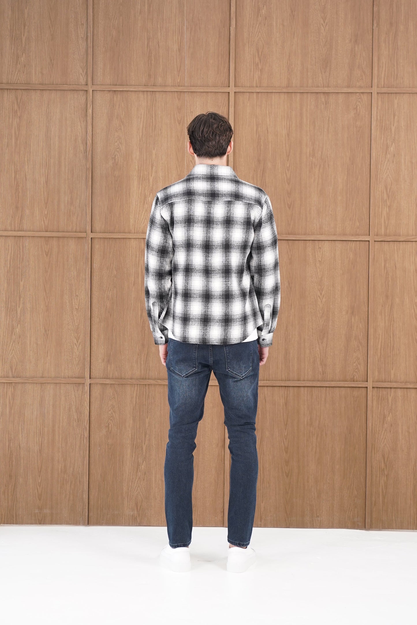 Capo Flannel Overshirt - Black