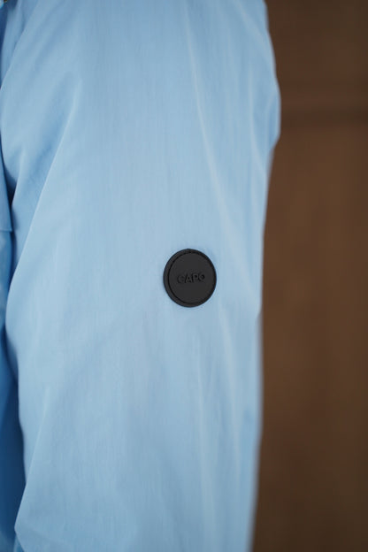 Capo Crinkle Lightweight Jacket - Sky Blue