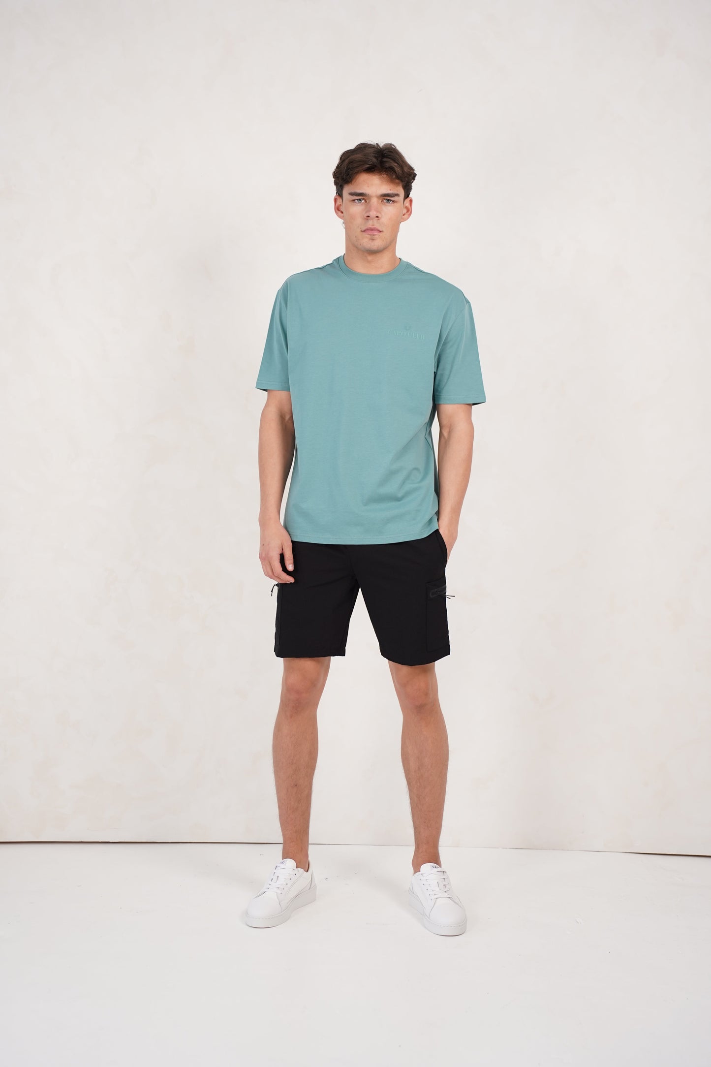 Capo Club Craftsman Crest T-Shirt - Oil Blue/Tonal