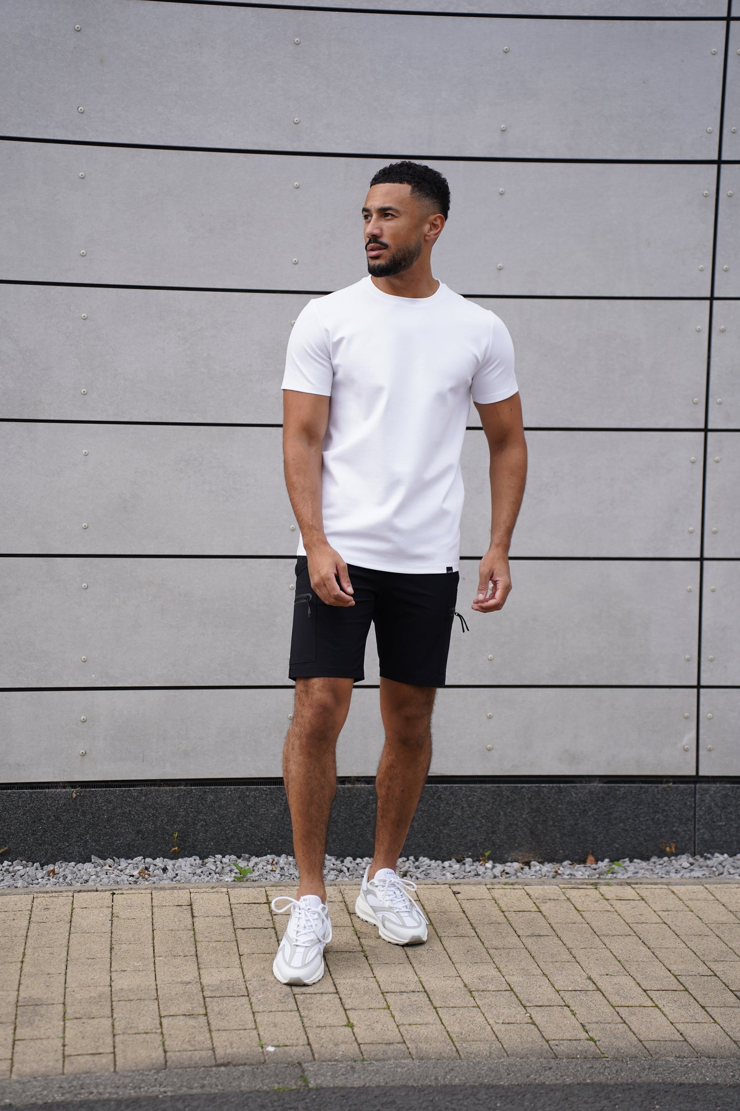 Capo Utility Tech Cargo Short - Black
