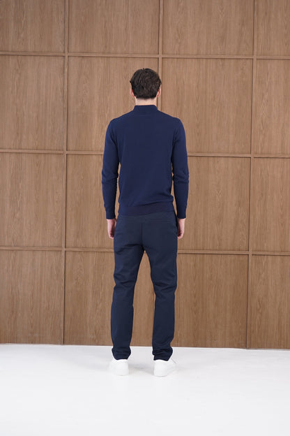 Capo Chino Trouser - Navy