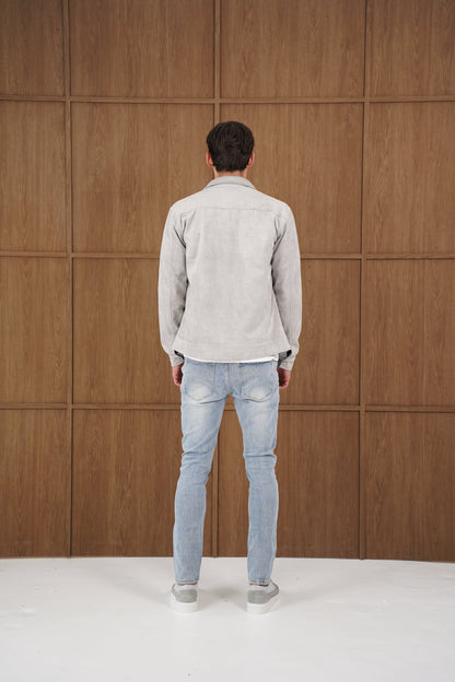 Capo SUEDE Jacket - Grey