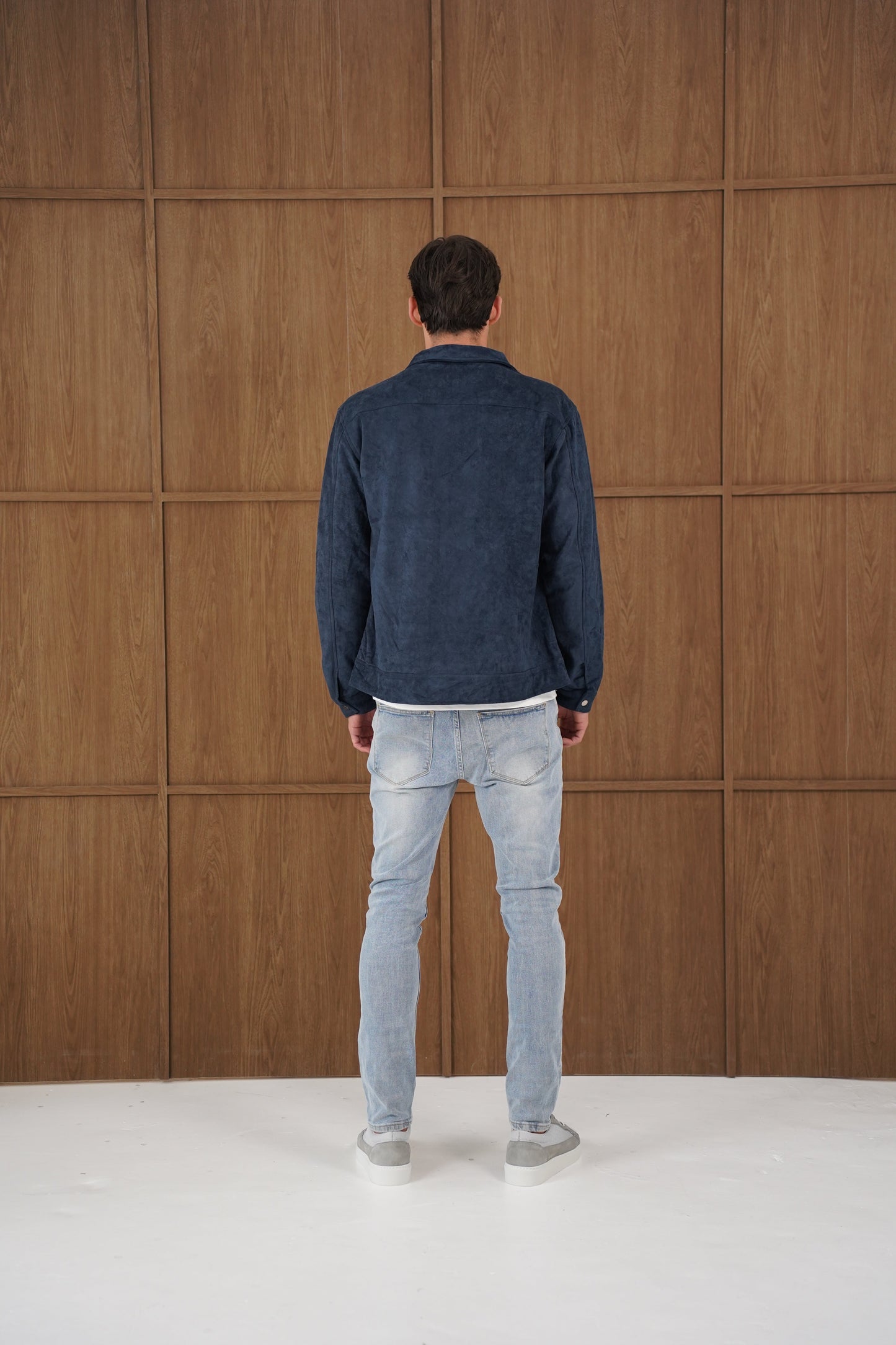 Capo SUEDE Jacket - Navy