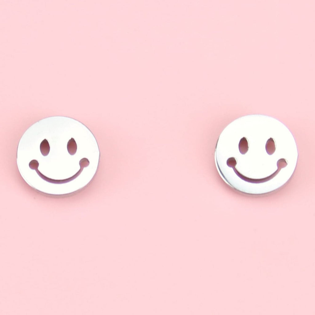 Smiley Face Stud Earrings