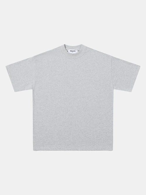 250 GSM LOOSE FIT 'FLOWER GRAY' T-SHIRT