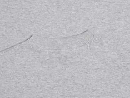 280 GSM LOOSE FIT 'FLOWER GRAY' T-SHIRT