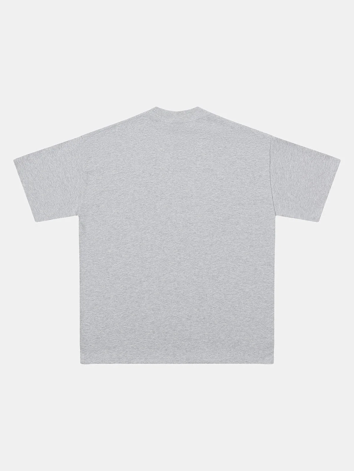 280 GSM LOOSE FIT 'FLOWER GRAY' T-SHIRT