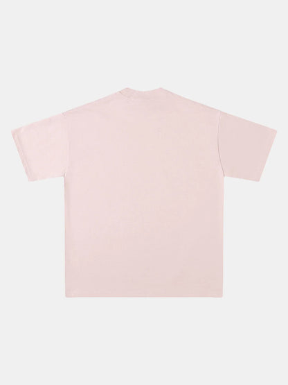 320 GSM LOOSE FIT 'LIGHT PINK' T-SHIRT
