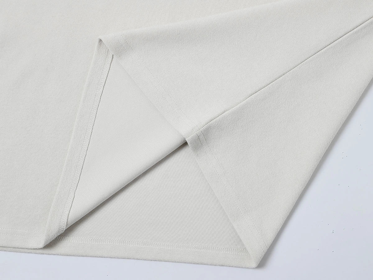350 GSM NORMAL FIT 'OFF WHITE' T-SHIRT