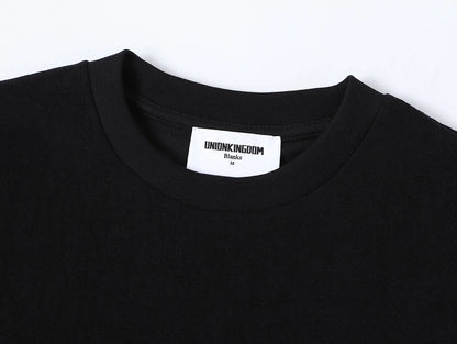 350 GSM NORMAL FIT 'BLACK' T-SHIRT